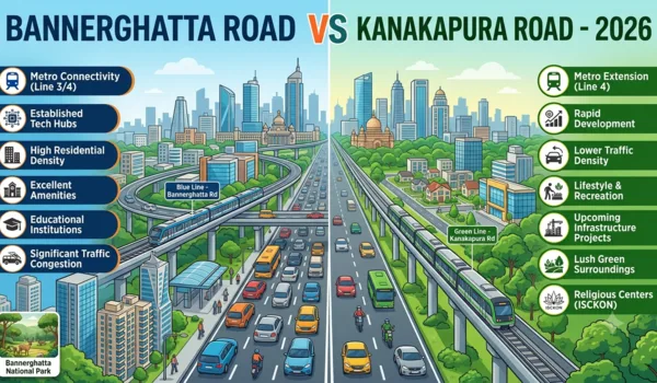 Bannerghatta Road vs Kanakapura Road 2026